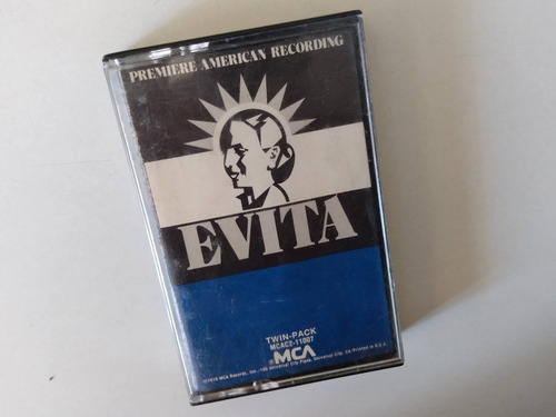 Andew Lloyd Webber Evita  Peron - Cassette Imp Usa Excelente