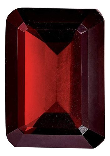 Granate Piedra Preciosa Roja De Enero, Corte De Esmeralda, 1