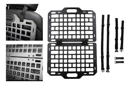 Organizador De Asiento Trasero De Vehículos, Panel Molle,