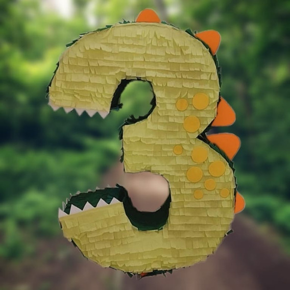 Pinata Numero 3 Dinosaurio | MercadoLibre 📦 Pinata Numero 3 Dinosaurio | MercadoLibre 📦