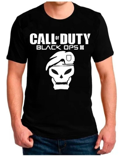 Polera Estampada Call Of Duty Hombre Y Mujer