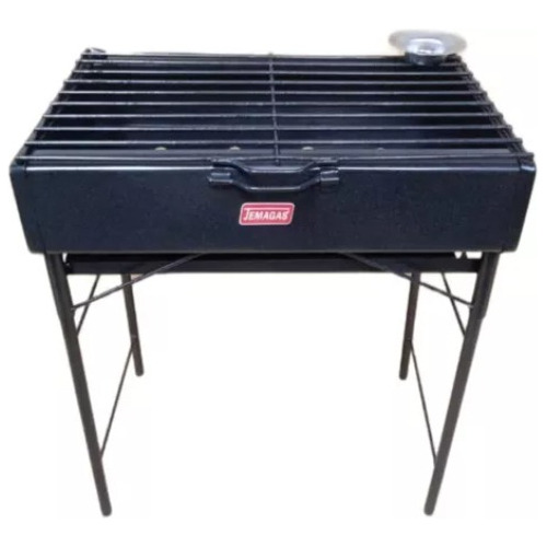 Parrilla Asador Brasero Carbon Lamina Gruesa 50x30cm Jemagas