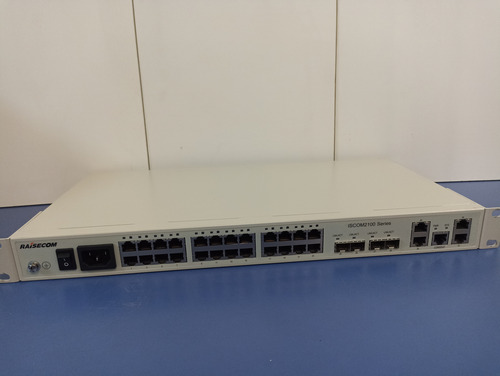 Switch Raisecom Iscom 2100 Séries 28 Portas Garantia E Nf-e (Usado)