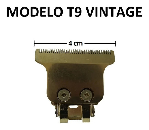 Lâmina De Reposição Para Maquina De Acabamento Vintage T9 | Parcelamento  sem juros