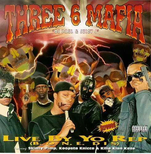 Cd Live By The Rep - Three 6 Mafia