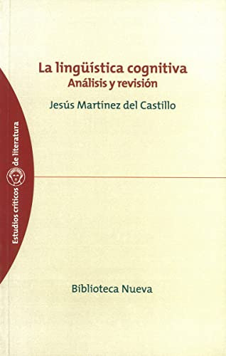 Libro La Lingüística Cognitiva De Jesús Martínez Del Castill