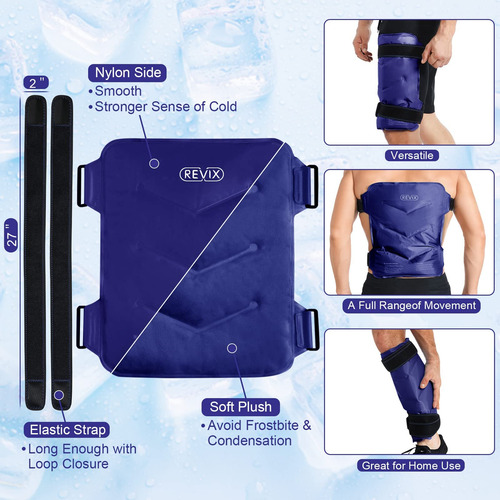 Ice Pack Revix Para Alívio Da Dor Na Prótese Do Quadril Com
