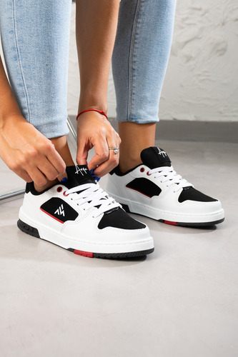 Zapatillas Tear Mujer Moda Comodas Araquina Cuero Eco