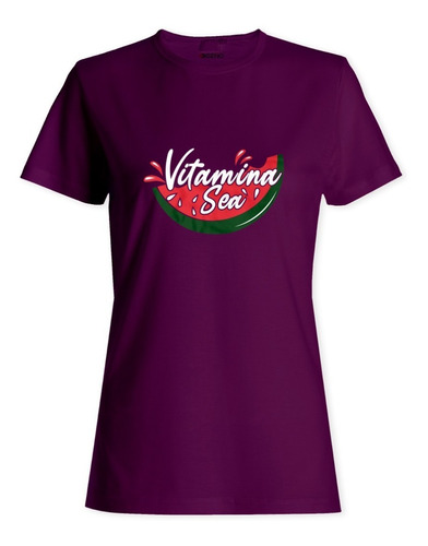 Poleras De Algodón Mujer Vitamina Sea Verano