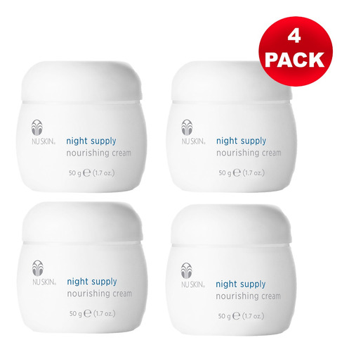 Nuskin Night Supply Nu Skin Face Spa Cream X 4 Crema Noche