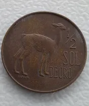 Comprar Moneda De Colección Medio Sol De Oro 1973