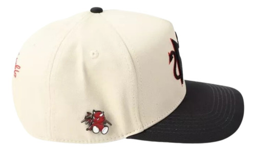 Gorra El Tiros Caps Ct Soy El Diablo Natanael Cano Beige