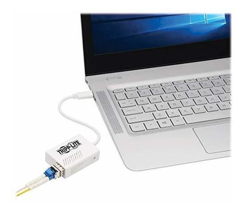 Adaptador Usb 3.1 Transceptor Fibra Gigabit Ethernet Smf