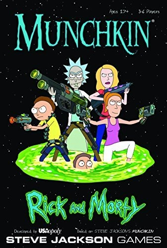 Munchkin Rick And Morty Card Game Rick And Morty Adult Swim