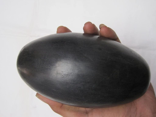 Shiva Lingam Negro De 6 Pulgadas Aproximadamente 6 Pulgadas