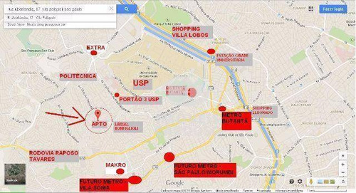 Imagem 3 de 4 de Apto 70m², Butantã, R$ 550 Mil - Ap0181