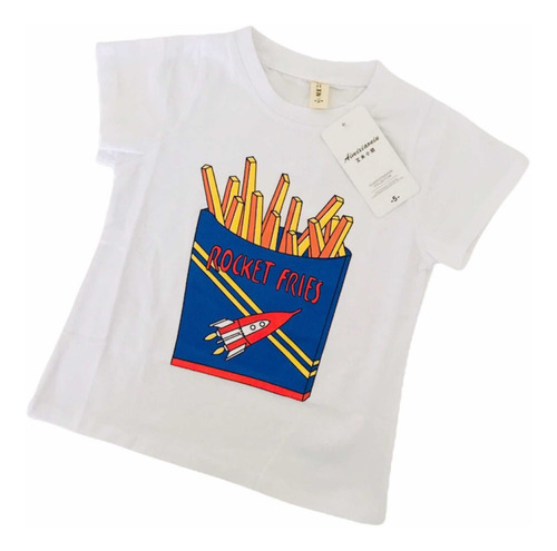 Polera Importada Algodón Para Niños Talla 4