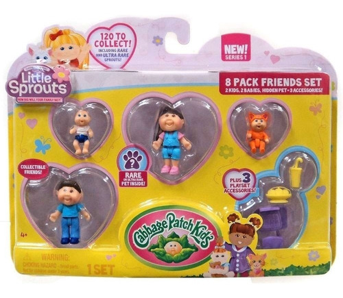 Little Sprouts Cabbage Patch Kids Set X 8 Muñecos