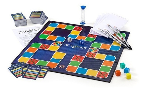 Pictionary Juego Dibujar Original Mattel Ruibal Mundo Manias