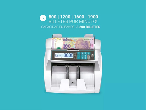 Contadora Billetes Contar Máquina Cuenta Dinero Detector