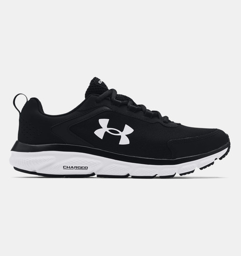 Tenis Under Armour Charged Assert 9 color black/white (001) - adulto 7.5 MX