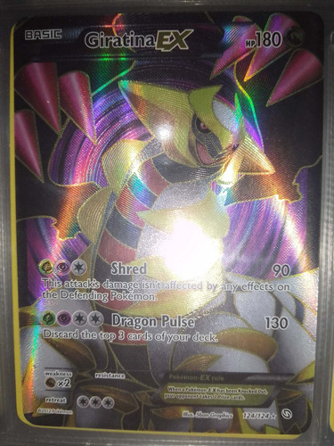 Giratina Ex Full Art 124/124 Pokemon Tcg