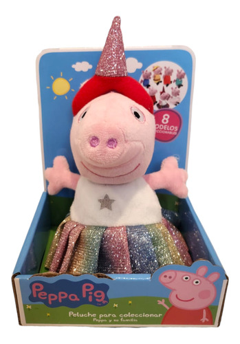 Peppa Pig Peluche Bebes Peppa Coleccionable 15 Cm Color Bailarina