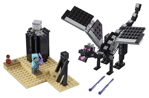Lego Minecraft The End Battle 21151