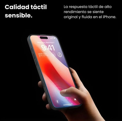 Vidrio Templado Spigen Iphone 16 Pro Max Ez Fit X2