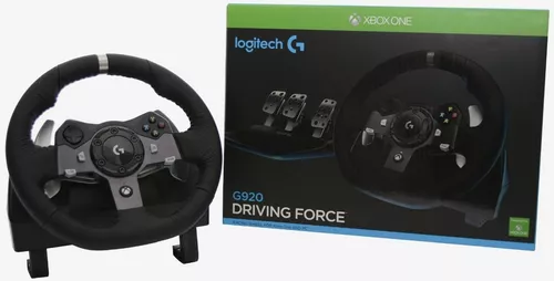 Volante Logitech G920 Driving Force XBOX e PC - Videogames