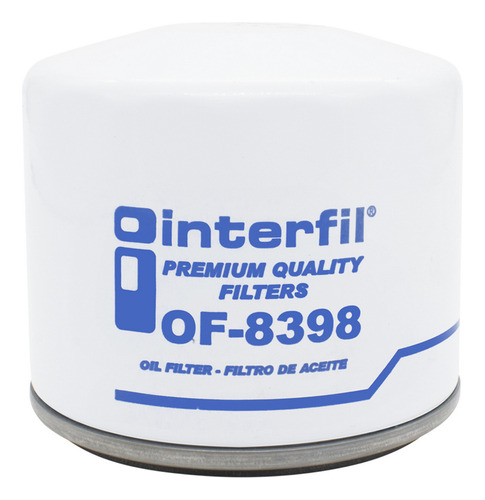 Filtro Aceite Interfil Fiat Panda 4cil 1.2l 2007-2012