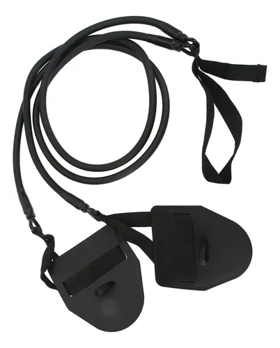 Entrenador De Fuerza Brazo Negro Natación Látex Resistencia