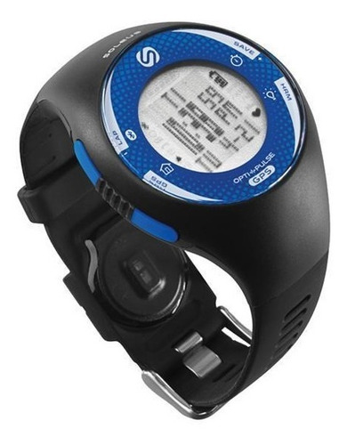 Relogio De Pulso Soleus Gps Pulse Ble + Hrm - Preto/azul