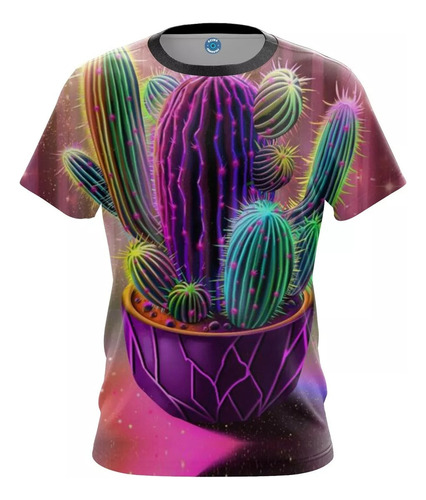 Camisa Cacto Botânica Cactos Espécies 039