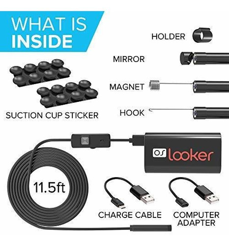 Herramienta Oslooker Camara Endoscopica Incluye