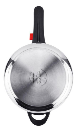 Olla A Presión Magefesa EasyClick Acero Inoxidable Color Gris 6lts