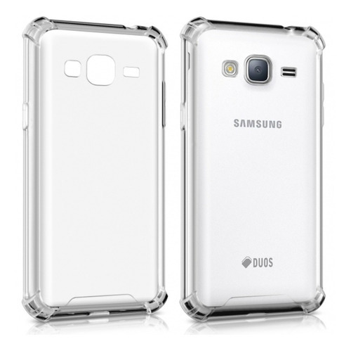 Capinha Transparente Antichoque Samsung J7 Metal J710