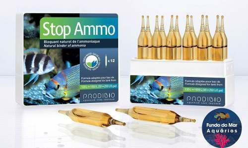 Prodibio Stop Ammo Redutor De Amonia P/ Aquario 1 Ampola
