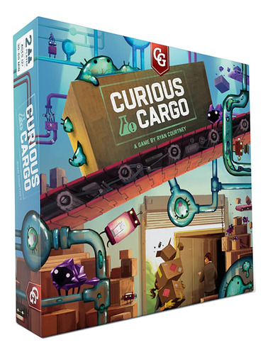 Capstone Games: Curious Cargo, Juego De Mesa De Estrategia, 