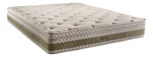 Colchón Queen de resortes Dormire Amore blanco - 158cm x 198cm x 28cm con Euro pillow