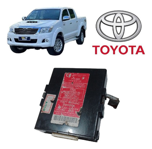 Módulo Central Alarme Toyota Hilux 2012 2013 2014