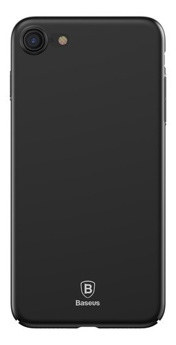 Carcasa Para iPhone 7/8 Thin Marca - Baseus + Mica Color Negro