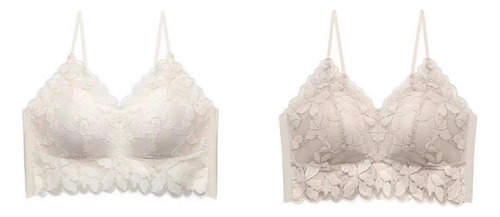 Sujetador Deportivo Intimates Sin Tirantes Con Encaje Sin Ac