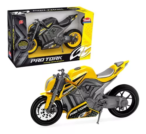 Moto De Brinquedo Infantil Modelo Corrida Esportiva 34.5 Cm