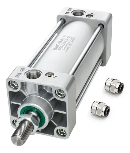 Cilindro Pneumatico Standard SC 63-100 - Alesaggio 63 Mm, Corsa 100 Mm, Doppio Effetto, Porte PT3/8"