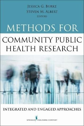 Libro: Methods For Community Public Health Research: And