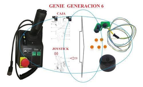 Boton Direccion Genie Modelos Gs2032 Gs2632 Gs2646 G6