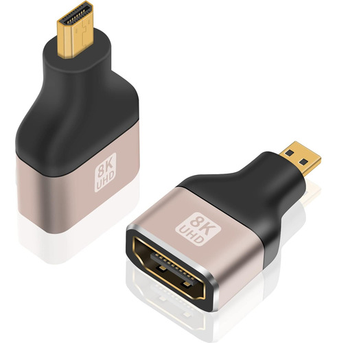 Adaptador Duttek 8k Micro Hdmi A Hdmi, Micro Hdmi Estándar..