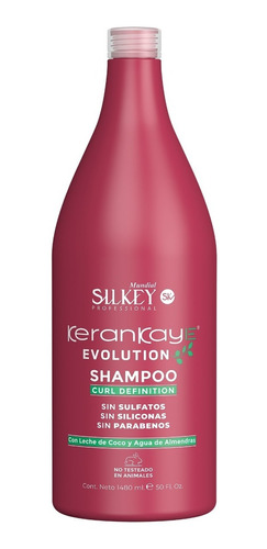 Shampoo Curl Definition Kerankaye Evolution  Silkey 1480 Ml