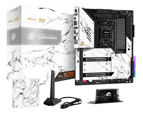 Placa Mãe Asrock Taichi Carrara X670e Amd Am5 Eatx Ddr5